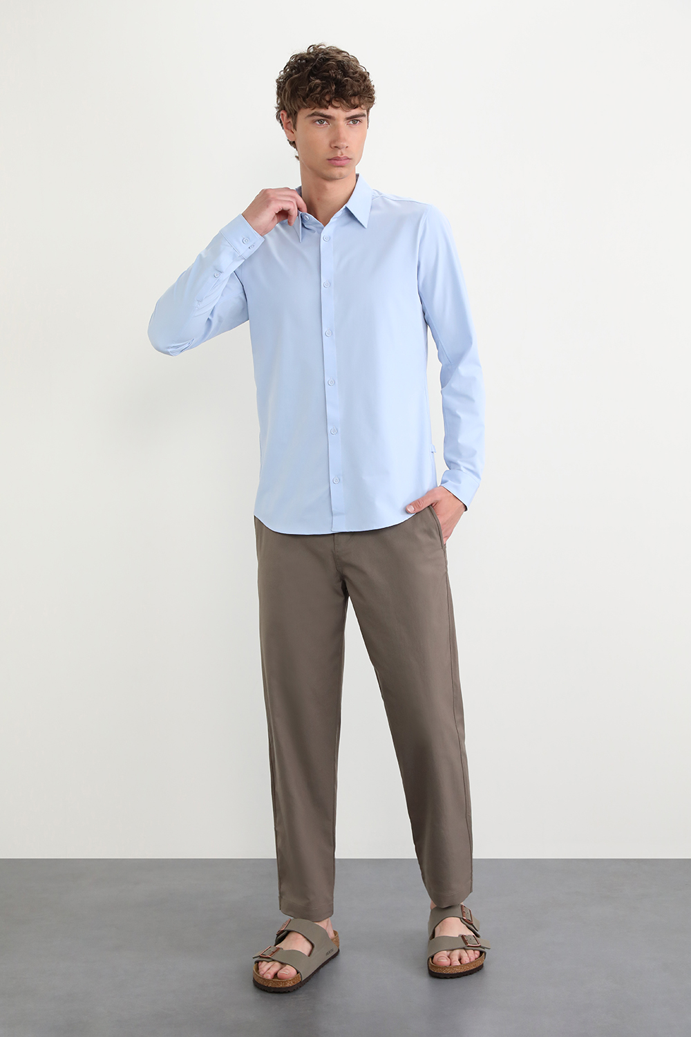 New Venture Slim-Fit Long-Sleeve Shirt